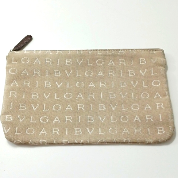 BVLGARI Zippered Pouch - Picture 1 of 3